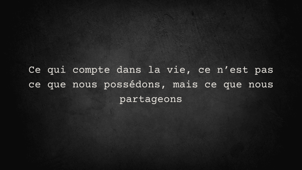 Citations sur la vie en image