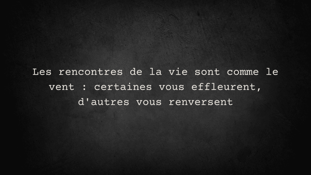 Citations sur la vie en image